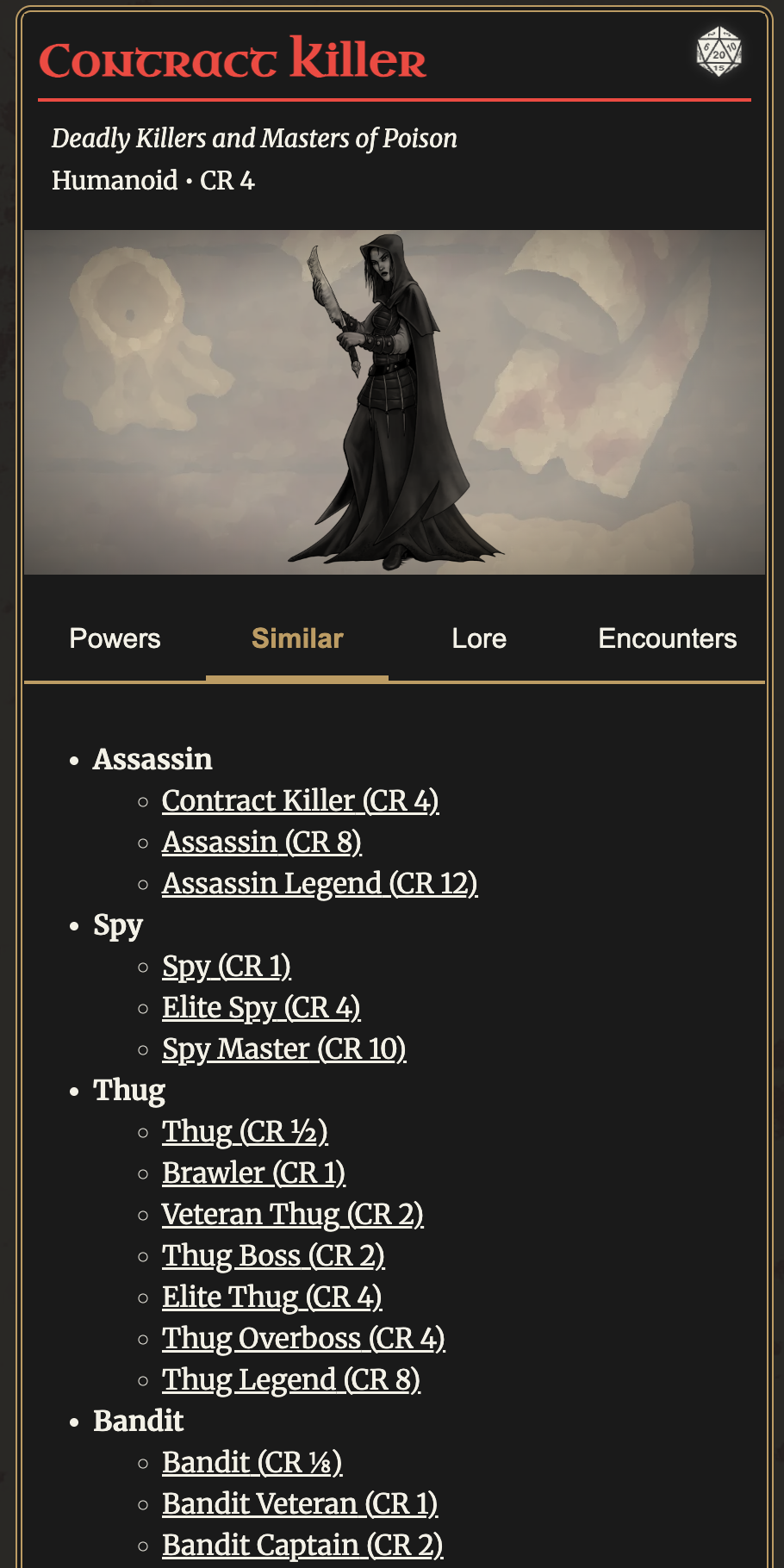 Related Monsters